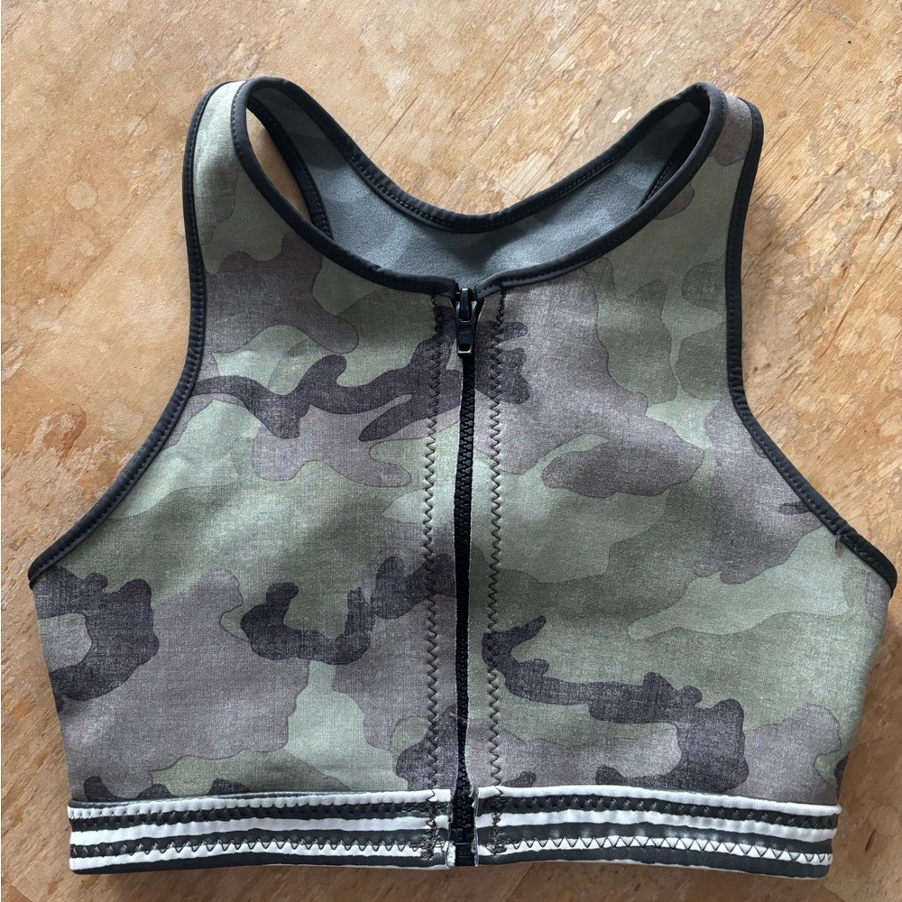 Billabong Gray Surf Capsule Top